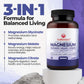 BeElevated Triple Complex Magnesium Supplement | Fast-Acting Magnesium Complex Supplement with Glycinate, Citrate & Malate for Relaxation, Sleep & Well-Being | Natural, Vegan, Non-GMO Capsules (300mg)