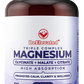 BeElevated Triple Complex Magnesium Supplement | Fast-Acting Magnesium Complex Supplement with Glycinate, Citrate & Malate for Relaxation, Sleep & Well-Being | Natural, Vegan, Non-GMO Capsules (300mg)